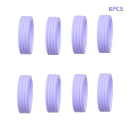 8 stk silikon reisebagasje hjul skolisser stille hjulbeskyttelse