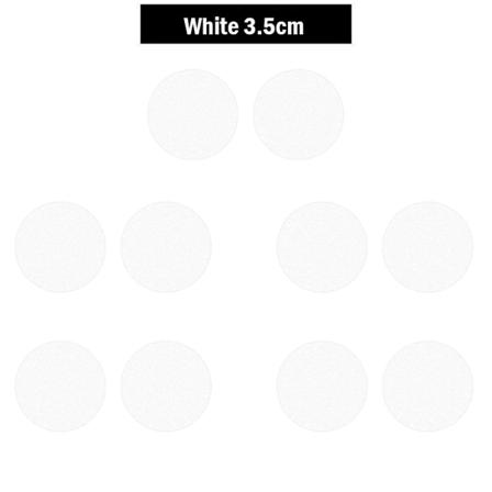 10 STK Menn brystvortetrekk Usynlig brystløft BH Running Protec White 3.5cm