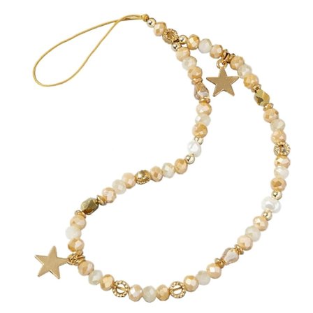 Multifarvede Mobiltelefonkæder Telefonsmykker Perlebesat Rem Perlebesat Snor Hængende Snore Perfekt Gave til Kvinder Piger