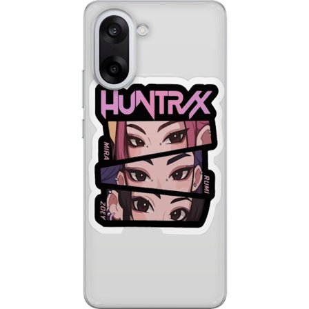 Yhteensopiva Puhelinkuori OnePlus Nord CE5 K-pop-inspiroitunut futuristinen tyttöryhmä neonvaloissa ja kosminen sci-fi-kohtaus