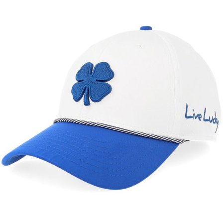 Black Clover - Vit Keps - Premium Clover 166 Hat White/Blue Flexfit @ Hatstore