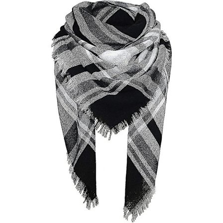 Høstskjerf for kvinner, pleddskjerf sjal og wraps, høst vinter varm skjerf