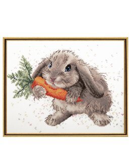Broderikit Tavla Söt Kanin