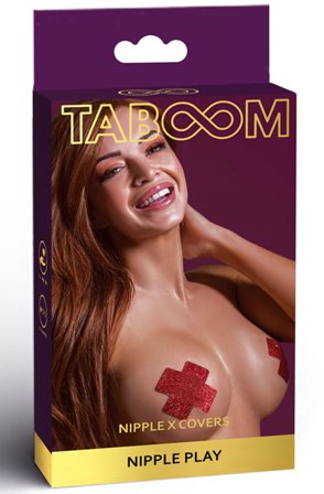 Kjøp Taboom Nipple X Covers Red - Nipple covers | God pris