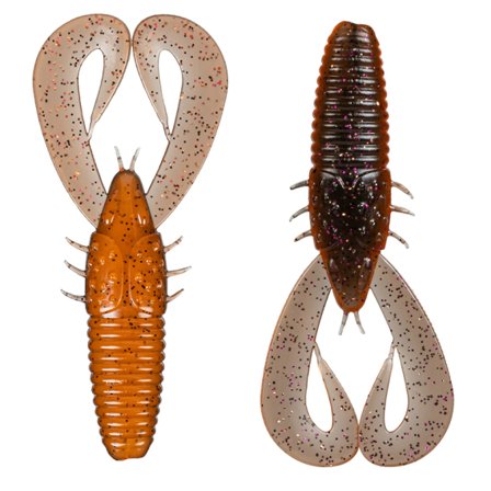 6th Sense Stroker Craw 3,3'' 8,3cm (8-Pcs) - Crawfish Juice