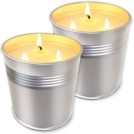 Ctmw Citronella-lys utendørs innendørs, store utendørslys som er kompatible med Pa