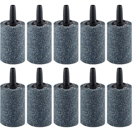 10 grå akvarium boblestein, stein tank boble