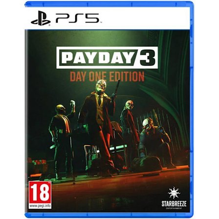 Action videospil - Deep Silver - Payday 3 - PlayStation 5 - Action: Kamp - Starbreeze Studios - 13.6x1.6x17.4 cm