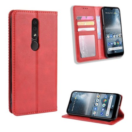 Bofink Vintage Nokia 4.2 kotelot - Punainen