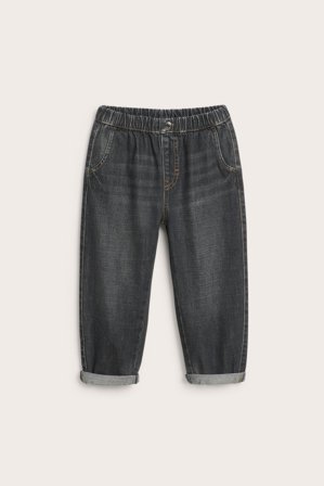 Kappahl | Jeans med strikk | Svart denim