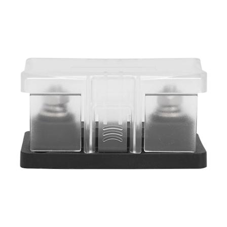 M8 Kretsbeskyttelse ANL Sikringsholder med LED-indikator for Bil RV Yacht DC48V (2 stk 100A Sikringer)