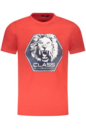 Cavalli Class T-shirt Maniche Corte Uomo Rosso