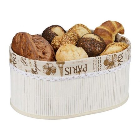 Brödkorg Paris i vitt