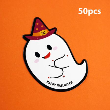 50st Jul Halloween Godispaket Kort Ghost Pumpkin Loll
