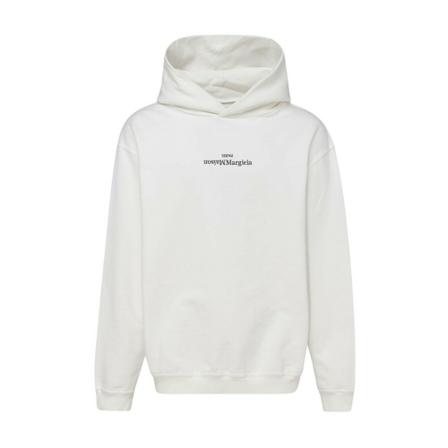 Maison Margiela, Sweater Biały, Mężczyzna, Rozmiar: S