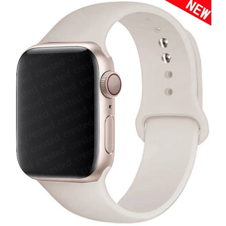 Silikonarmband för Apple Watch-armband 40 mm 49mm 44 mm 45mm 46mm 42mm 41mm 38mm sportarmband iWatch serie 10 9 8 3 SE ultra 2