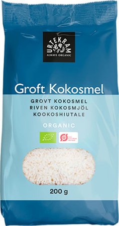 Urtekram Kokosmel Ø 200 g, Helse & Madvarer, Mel, Kokosmel
