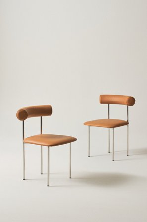 Jotex - Stol 2-pakk Brun - CATALINA - Kjøp Spisestoler & kjøkkenstoler hos Jotex