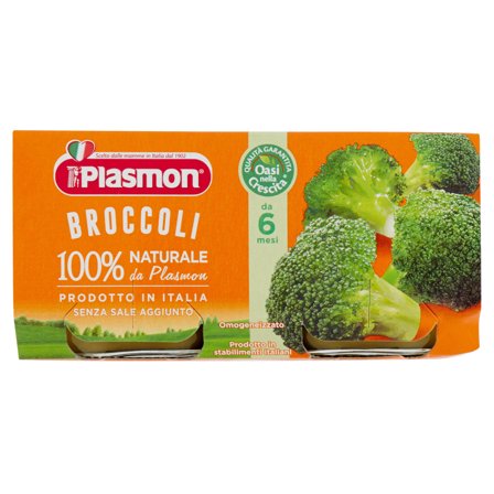 Plasmon Omogeneizzato Broccoli 2x80g