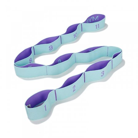 Yogarem, Multi-Loop Strap, Yoga Stretch Strap, Icke-elastisk Stretch Strap för Fysioterapi, Pilates, Dans och Gymnastik