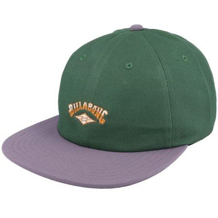 Billabong - Green snapback Czapka Z Daszkiem - Global Arch Fern/Purple Strapback @ Hatstore