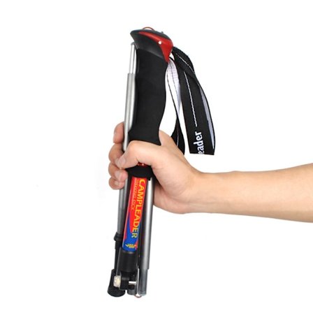 Vandringsstavar Teleskopstavar 7075 Aluminium Fällbara, Justerbara, Ul