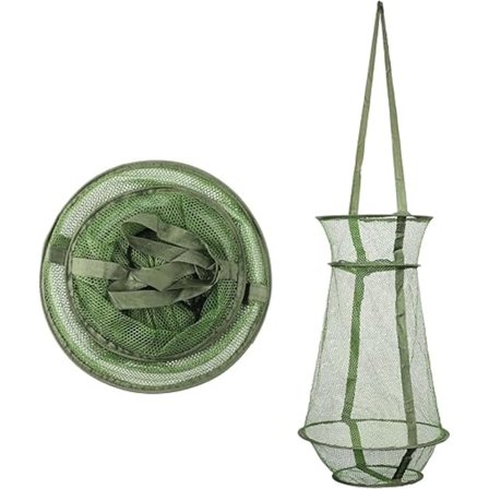 Kokoontaitettava verkkokalastusastia, kokoontaitettava kalastusverkko kalan elossa pitämiseen, syötin, rapujen, taskurapujen, pikkukalojen, 