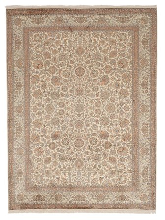 Médaillon Grand Cachemire Pure Soie Tapis 246X336 Soie