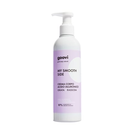 Goovi Crema Corpo Acido Ialuronico MY SMOOTH SIDE 240ml - Crema rassodante