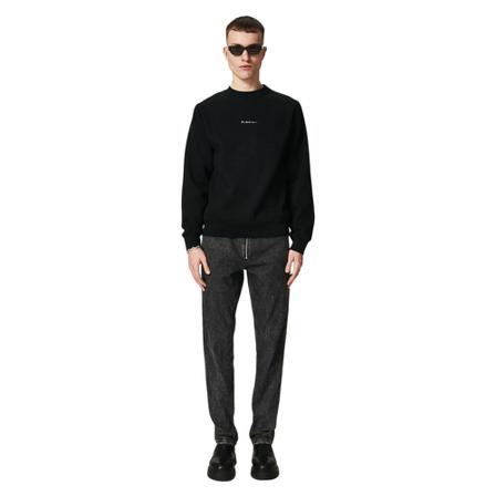 Han Kjøbenhavn Casual Crewneck Sort, Herre Sweatshirts