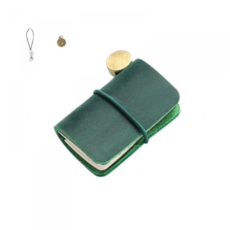 Journal Notesbog, Ko Læder Cover Journal Planner, Vintage Mini