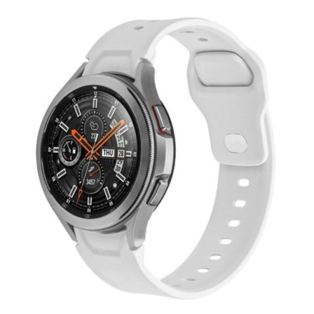 Galaxy Watch Armband 20mm 4/5 40/42/44/45mm Vit
