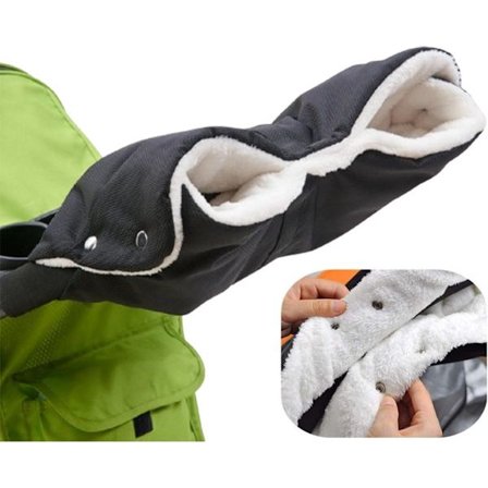 Barnevognshandske H& Varmer - Barnevognshandsker - Klapvogn H& Varmer - Forede Handsker - Universal