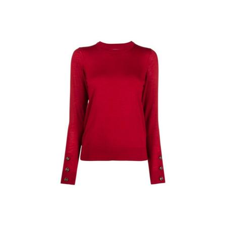 Michael Kors - Långärmade T-shirts - Röd - Herr - Storlek: M, Herr, Storlek: M
