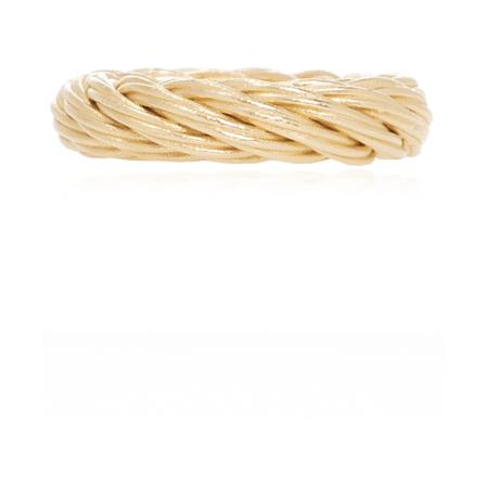 Bottega Veneta Rings Gul, Dame Ringe, Størrelse: 56 MM