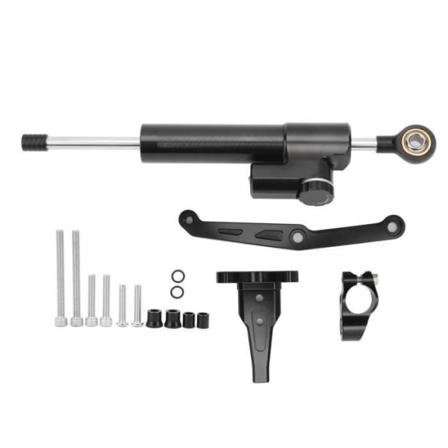 Styrdämpare, 10,1 tum Motorcykelstabilisator Styrdämpare Stabilisator Styrdämpare -h