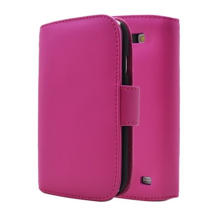 Plånboksfodral till Samsung Galaxy Express i8730 (Magenta)