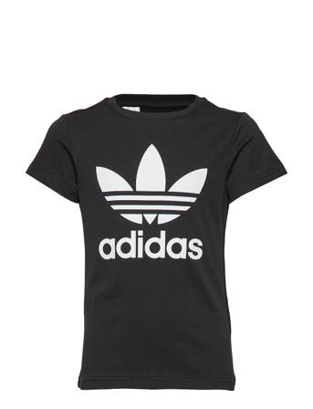 Trefoil Tee T-shirts Short-sleeved Svart Adidas Originals