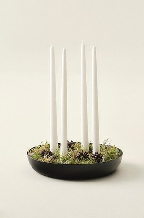 Jotex - Round Ljusstake Matt svart LYRIC - Köp Ljusstakar hos Jotex