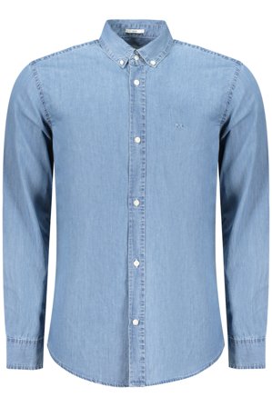 Pepe Jeans Camicia Maniche Lunghe Uomo Azzurro