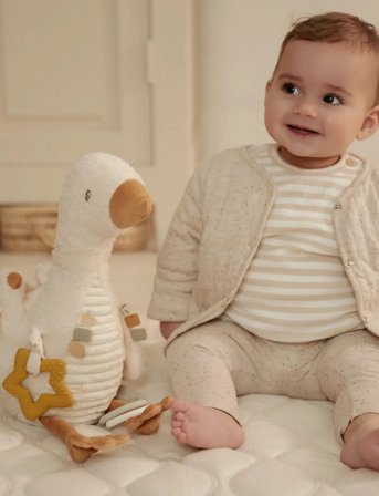 Little Dutch Little Dutch - Activity Baby Goose Grs Newborn - White - ONE SIZE