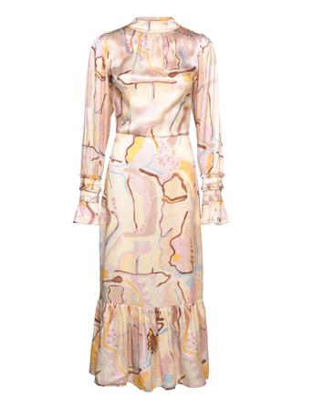 Atu Long Dress Maksimekko Juhlamekko Monivärinen/Kuvioitu Helmstedt