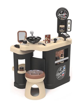Smoby Barber & Cut - Barber Shop - Black - ONE SIZE