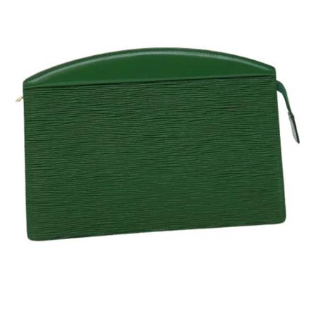 Louis Vuitton Vintage Pre-owned Leather louis-vuitton-Väska grön, Dam Vintage Väskor, Dam, Storlek: ONE SIZE