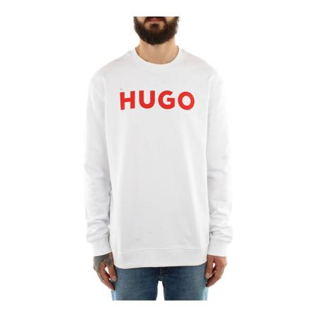 Hugo Boss, Sweatshirts Wit, Heren, Maat:M