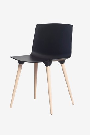 Andersen - Tac Stol 4-pack - Svart - Stolar - Från Homeroom