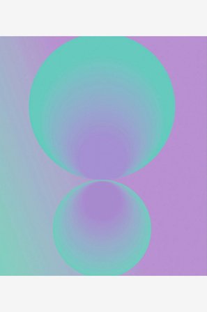 Pelcasa - Plakat Pisces - Blå - Posters - Fra Homeroom