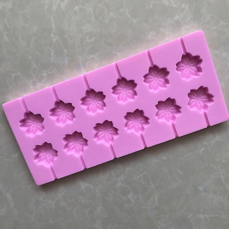 12 hål Sakura form form