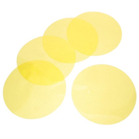 5 stk. lysdiffuserfilm: Selvklebende varm lyskorreksjonsfilm for lamper - Fargeendrende gelark for hjemmeinnredning - PET-belysningsfilter[D]