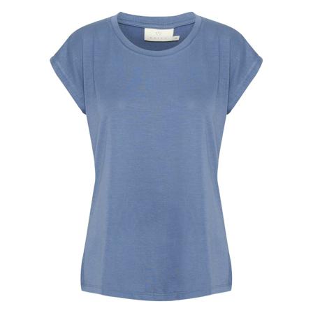 Kaffe Kaffe KAlise SS T-shirt Blå, Dame T-shirts, Størrelse: 2XL